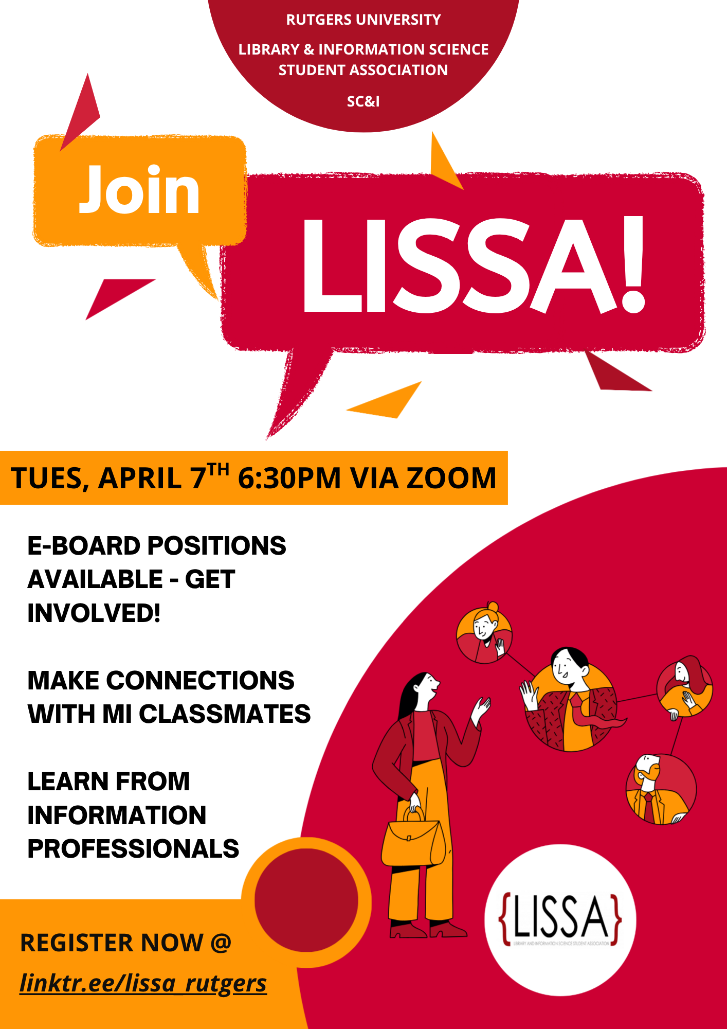 Join LISSA + Eboard Flyer