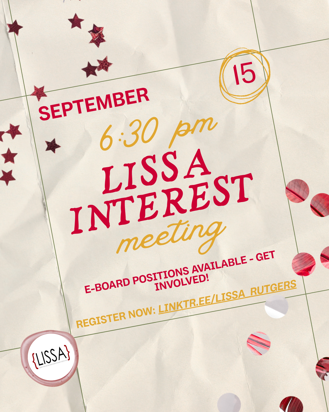 LISSA Interest Meeting (1)